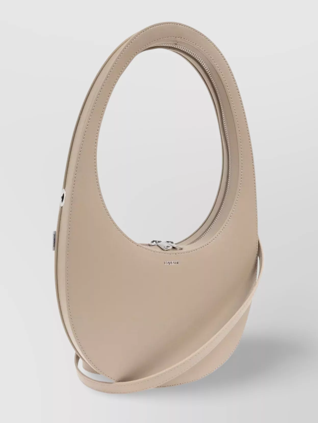 COPERNI ADJUSTABLE CURVED CROSSBODY BAG WITH DETACHABLE STRAP