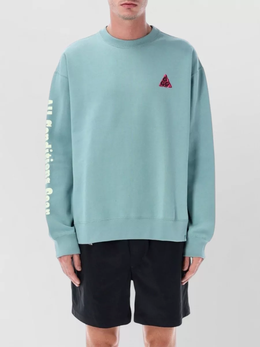 Nike Cotton-Blend Graphic Sweatshirt