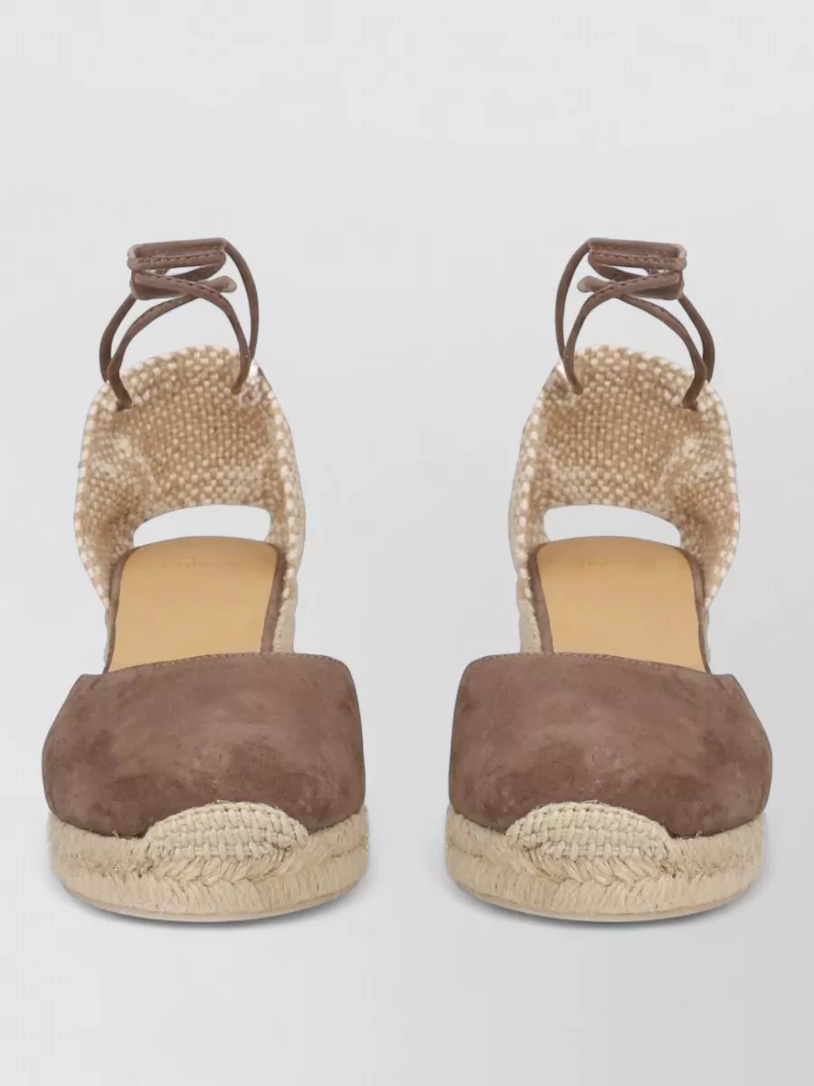Castaner Leather Espadrilles