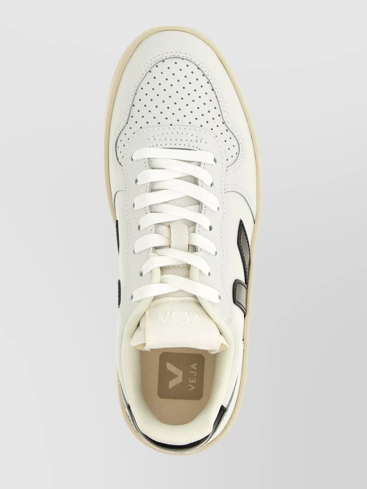 Veja Low-Top Sneakers With Perforated Detailing And Rubber Sole