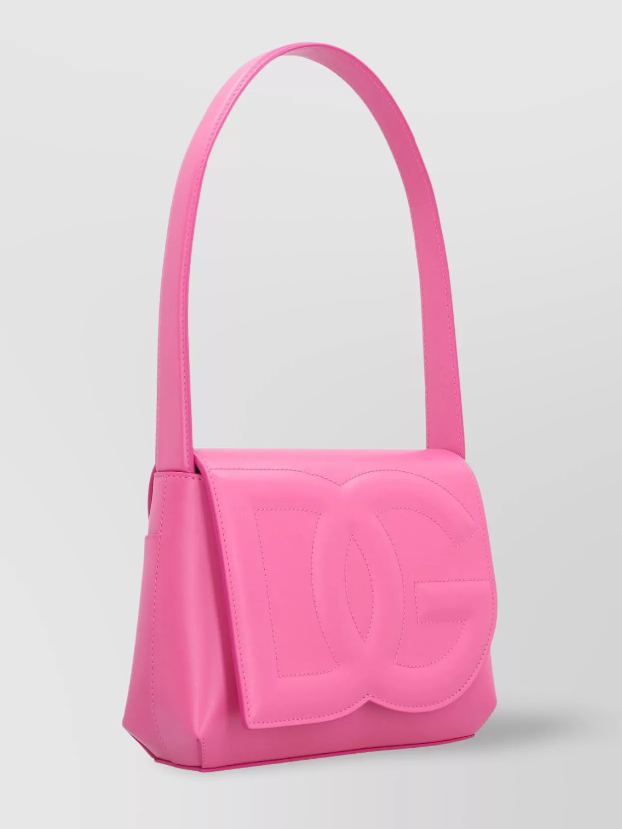 Dolce&Gabbana Logo Leather Shoulder Bag