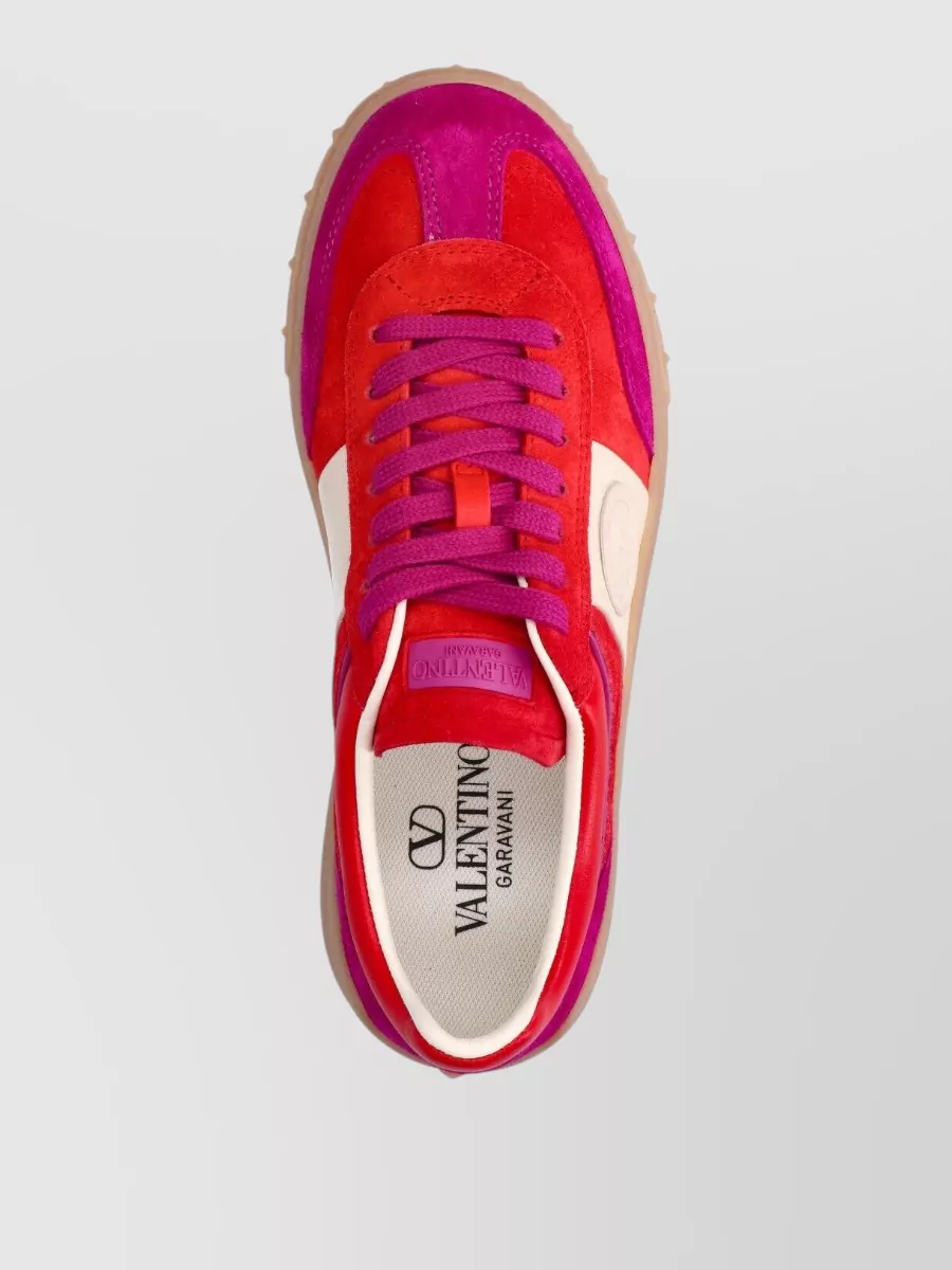 Valentino Garavani Leather Low-Top Sneakers