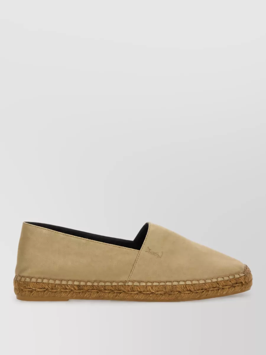 Saint Laurent Cotton Gabardine Espadrilles