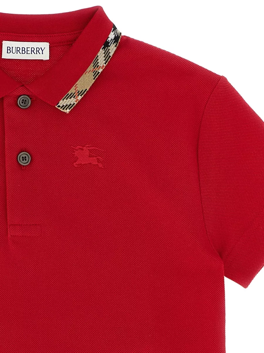 Burberry Cotton Piqué Short-Sleeve Polo Shirt
