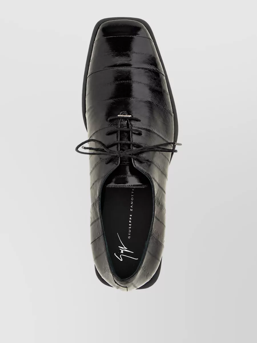 Giuseppe Zanotti Leather Derby Shoes