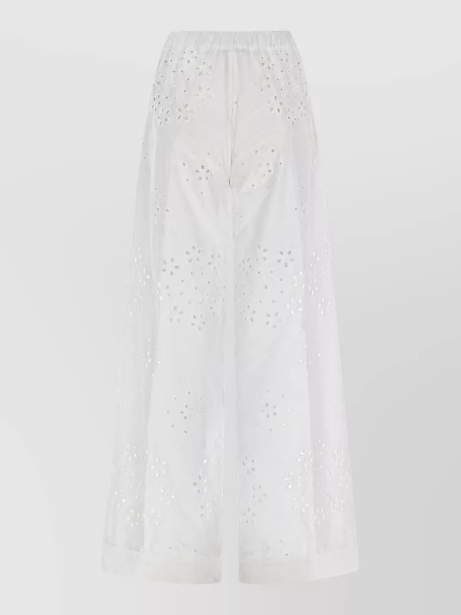 Herno Broderie Anglaise Pyjama Bottoms