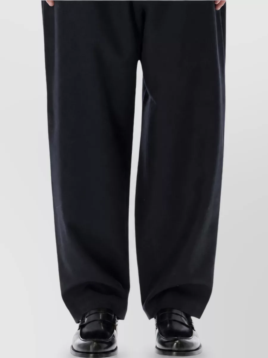 Comme Des Garçons Homme wool loose-fit trousers