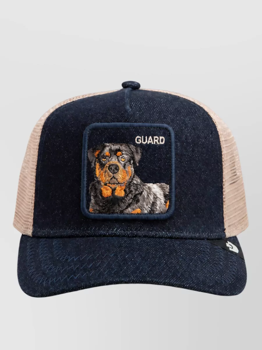 Goorin Bros denim trucker cap
