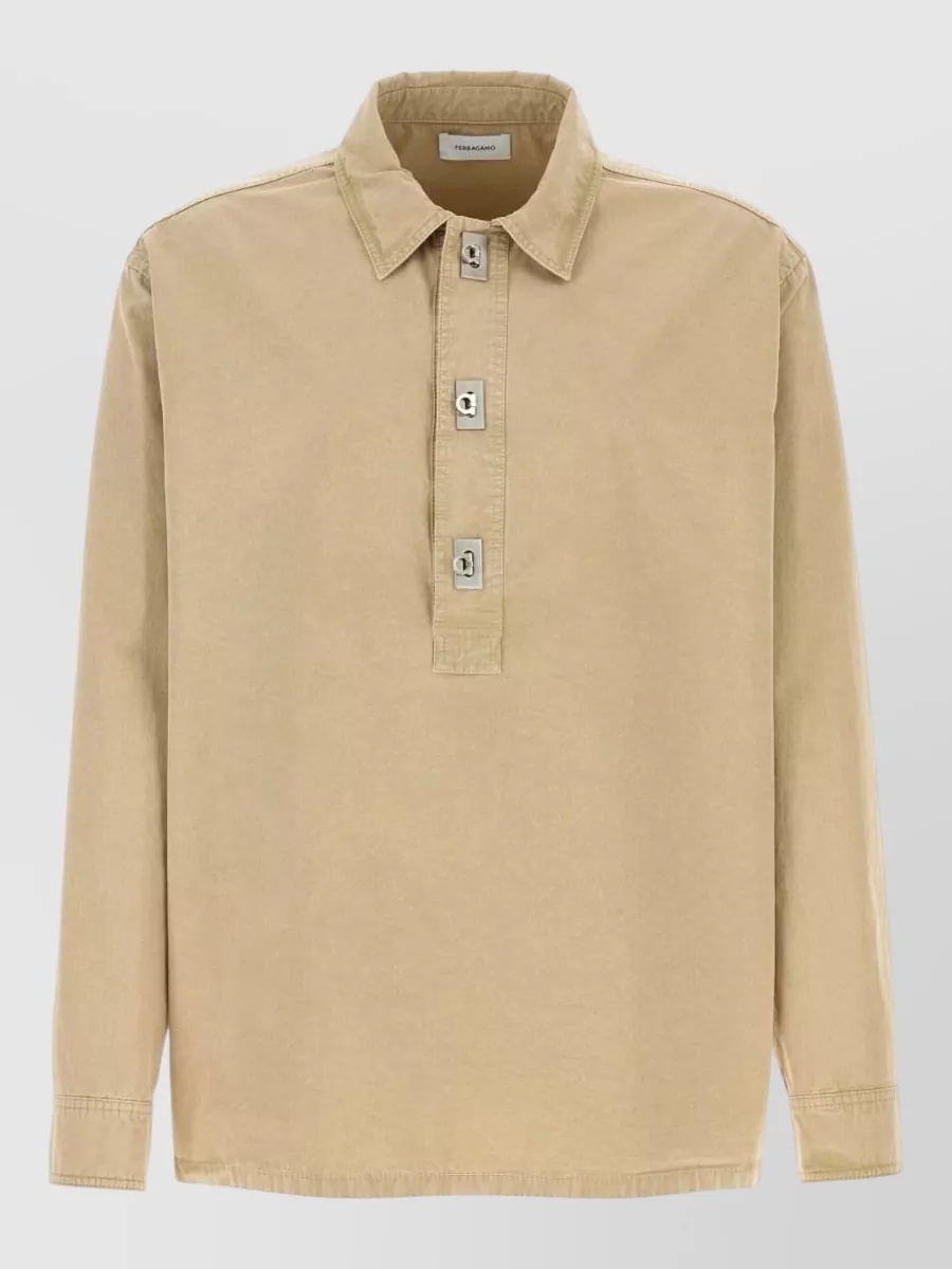 Ferragamo Silk Blend Shirt