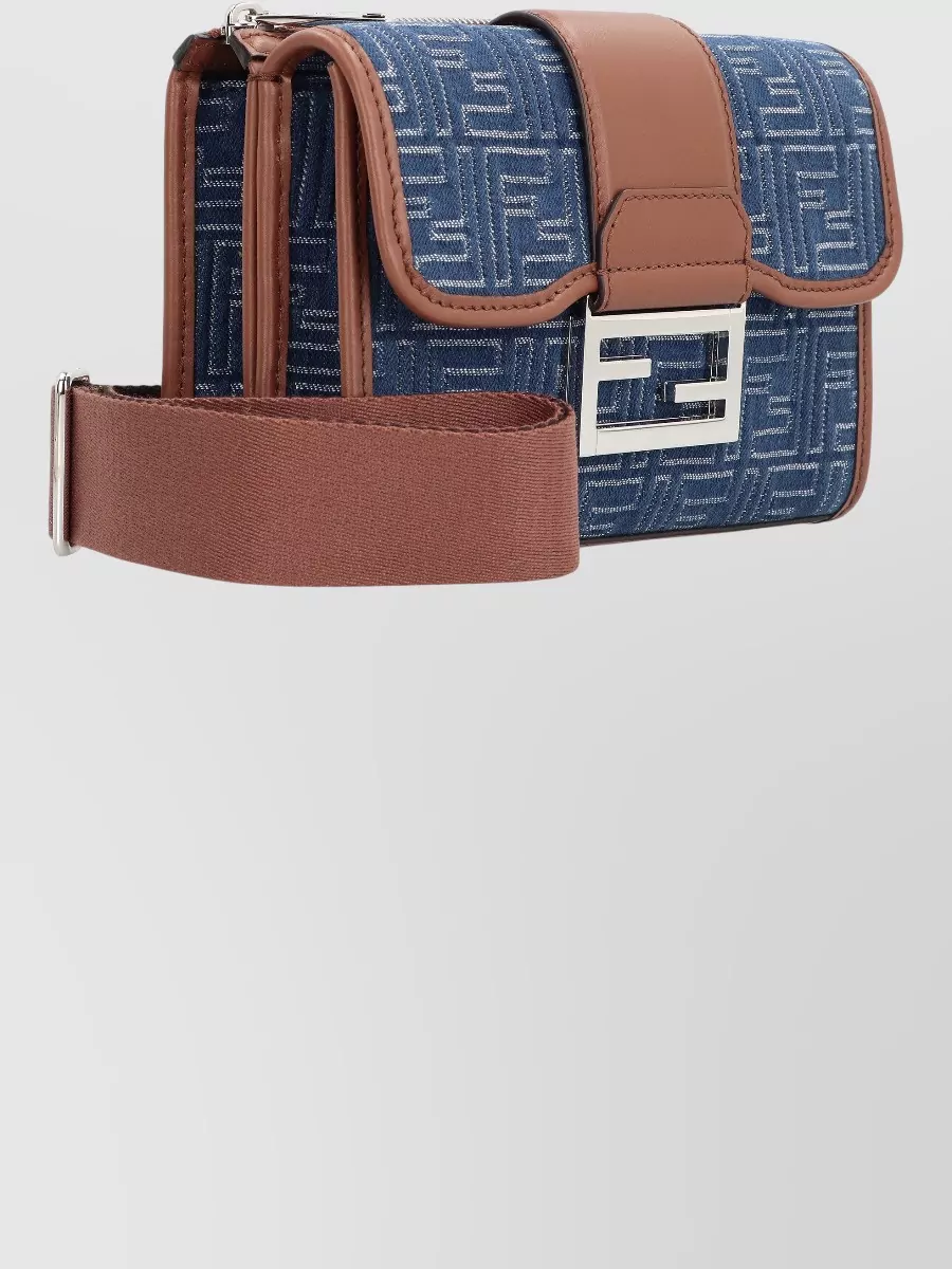 Fendi Leather Clutch Bag