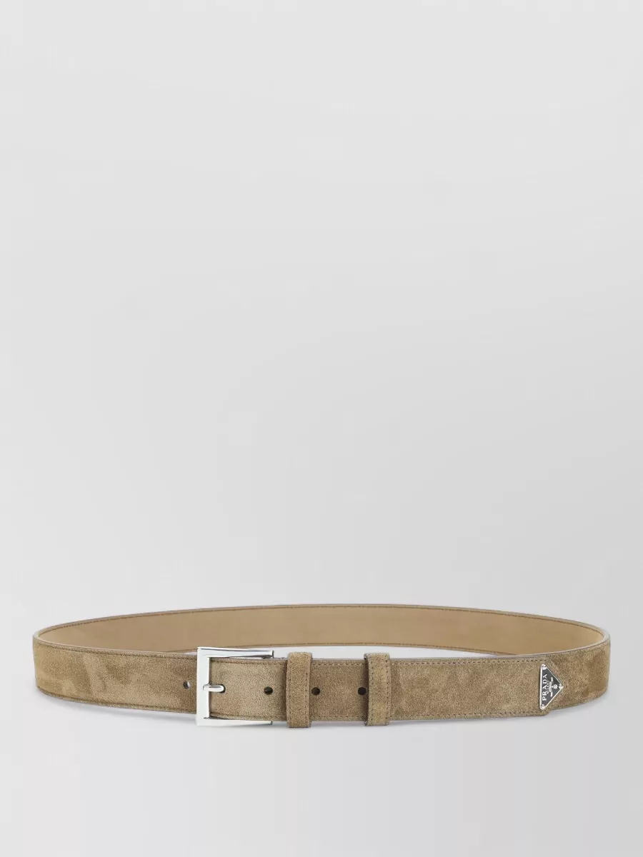 Prada Suede Leather Belt