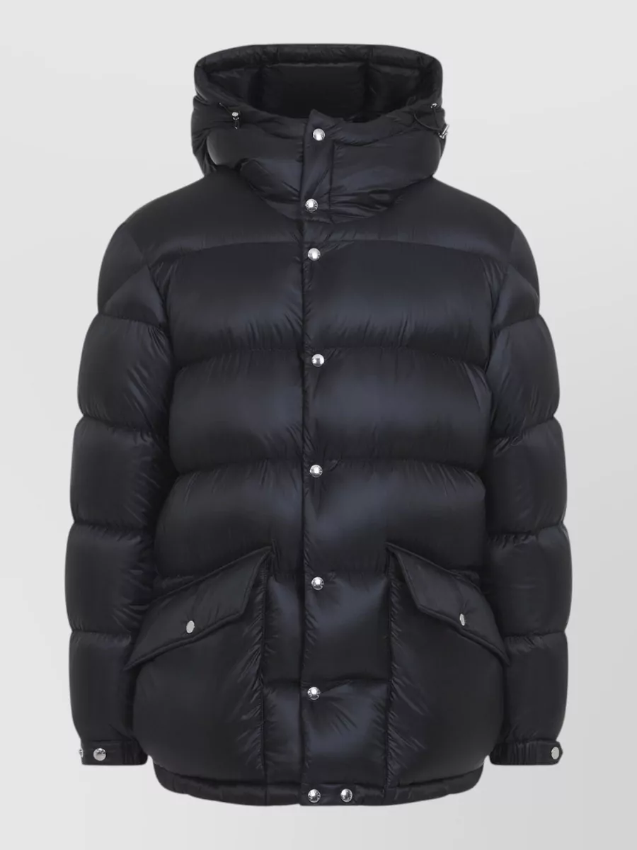 Moncler down hooded puffer jacket