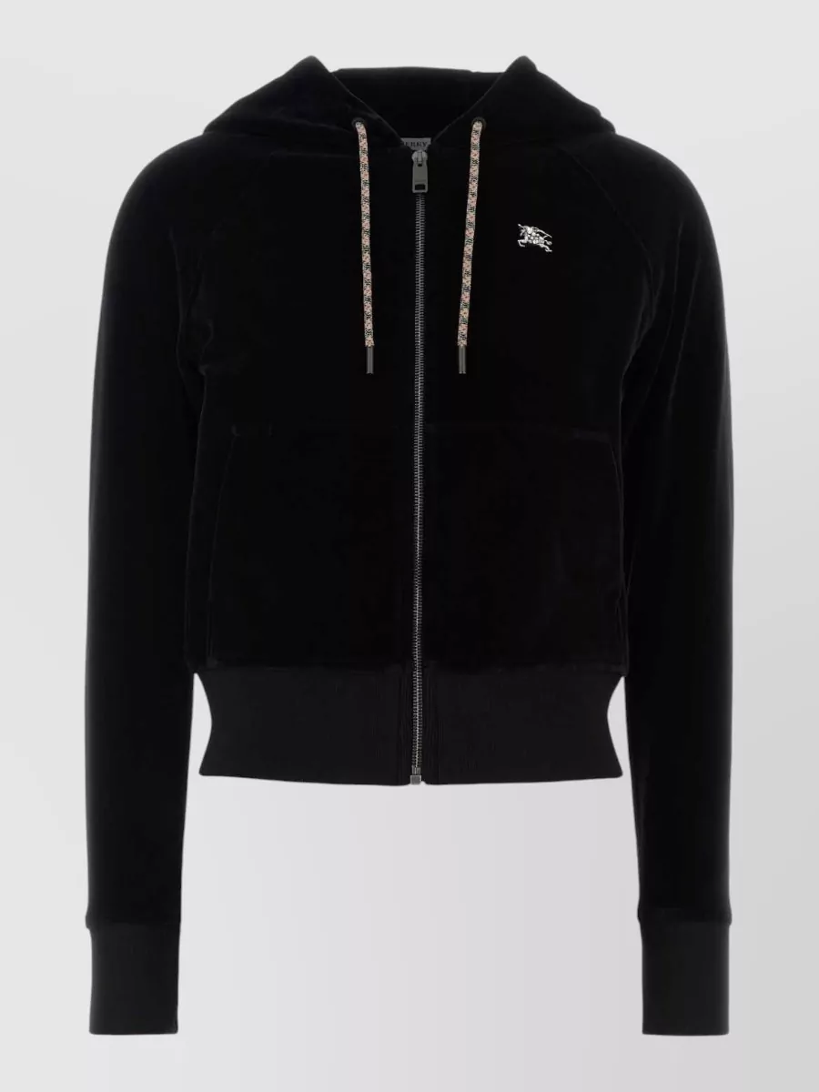 Burberry velvet sweatshirt