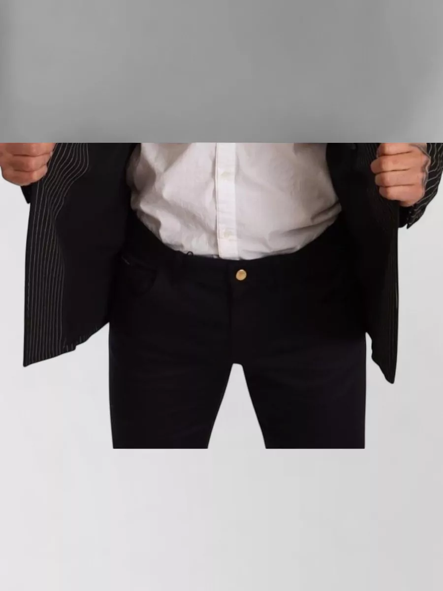 Dolce&Gabbana Wool Striped Slim-Fit Double-Breasted Blazer