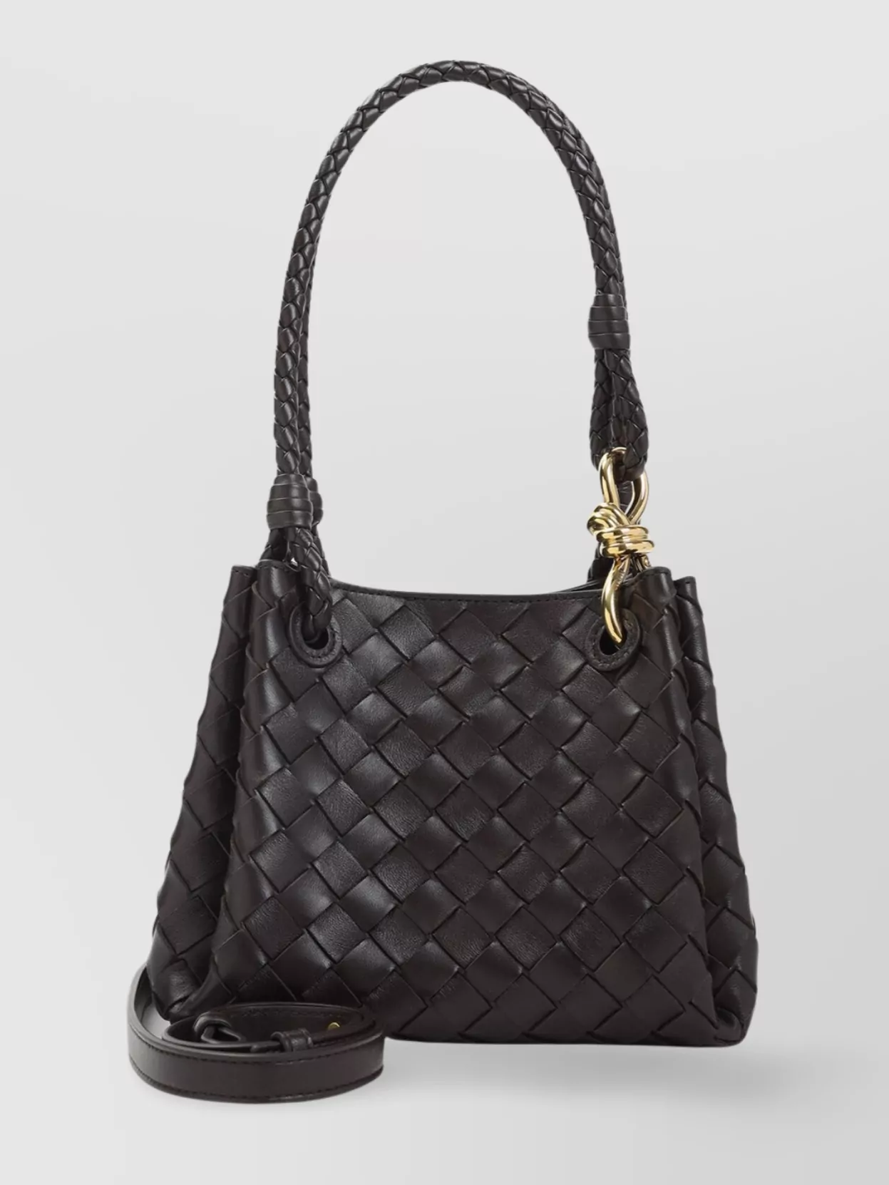 Bottega Veneta Small Parachute Lamb Leather Shoulder Bag