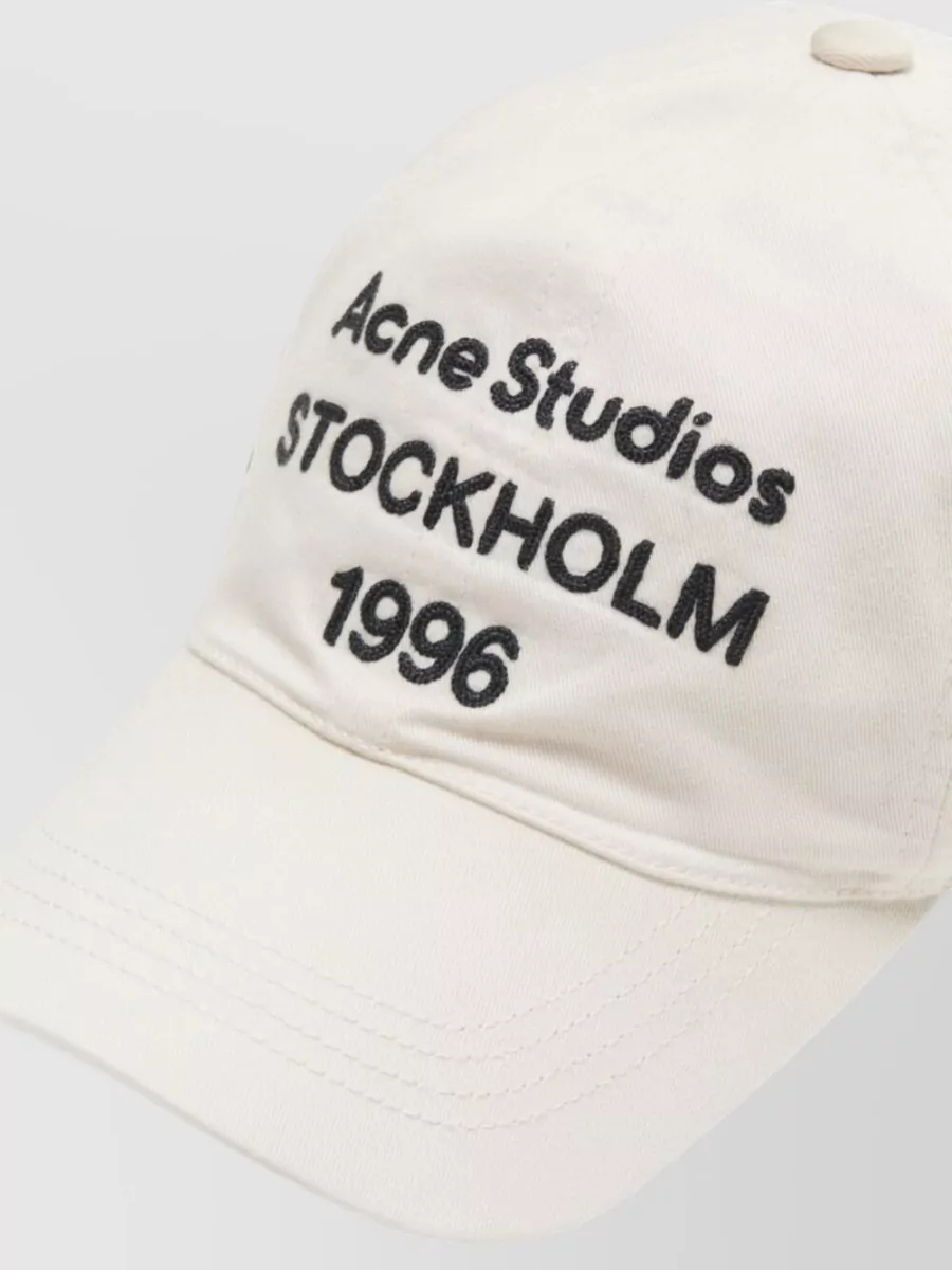 Acne Studios Cotton Baseball Cap