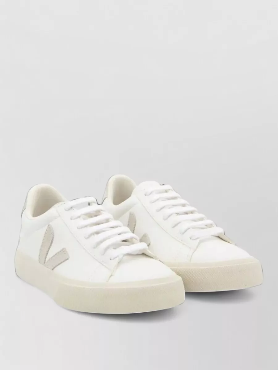 Veja leather lace-up sneakers