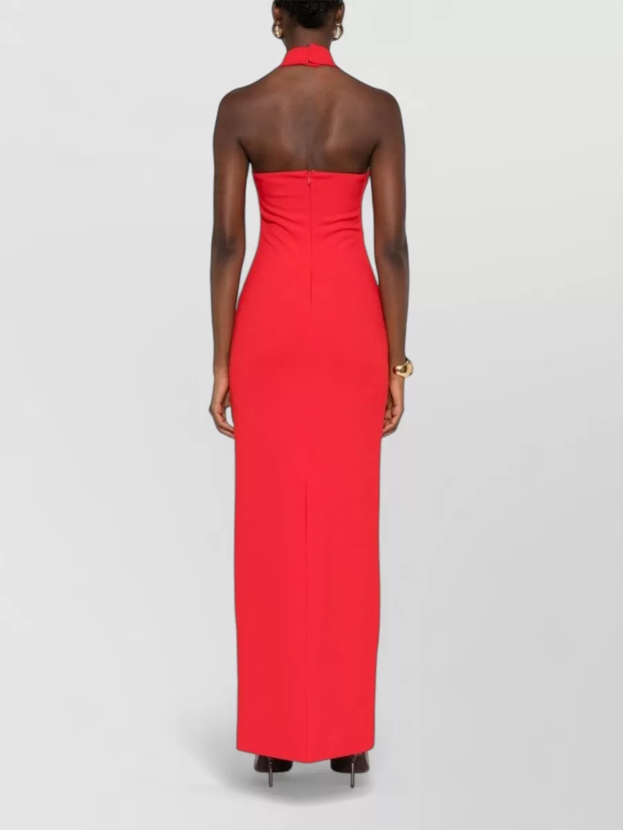 Solace London Halterneck Sleeveless Maxi Dress
