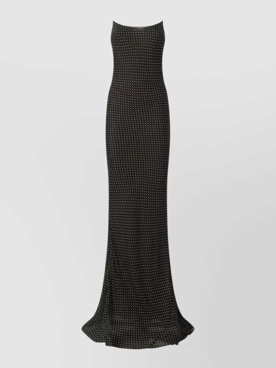 The Andamane Viscose Square Neck Maxi Dress