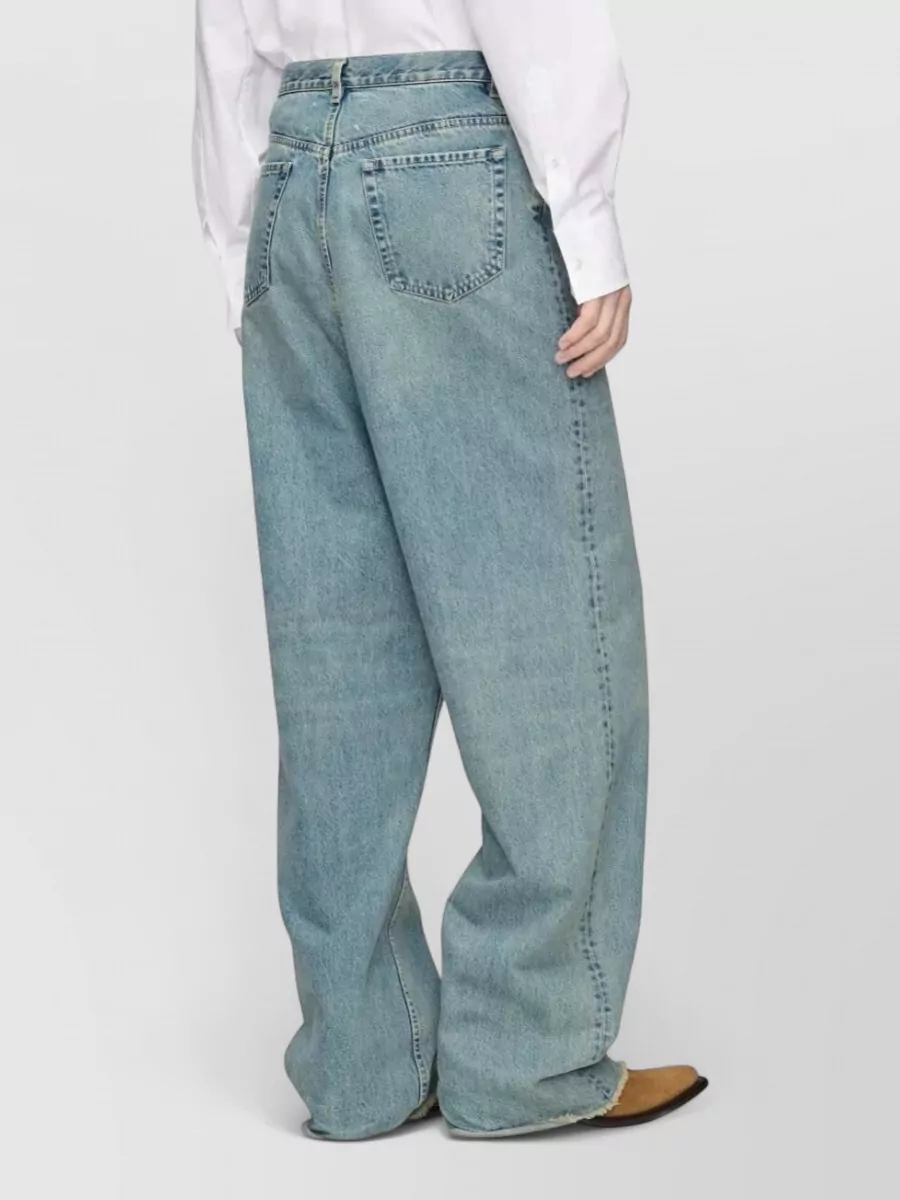 Maison Margiela Low-Rise Straight-Leg Denim Jeans