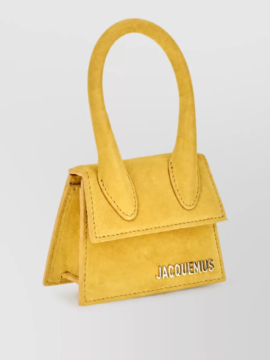 Jacquemus le chiquito mini leather top handle bag