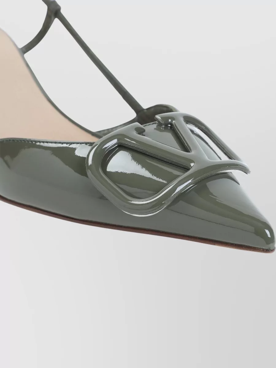 Valentino Garavani Leather Slingback Sandals