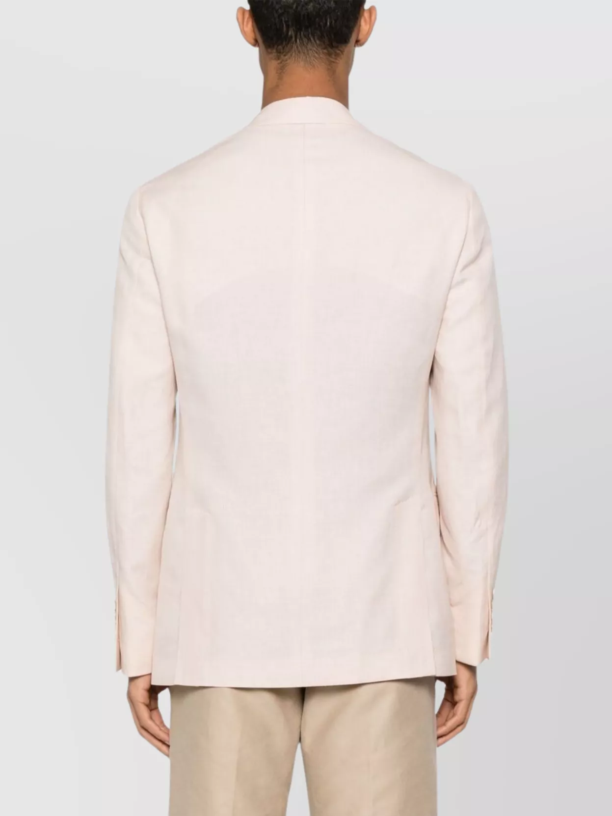 Brunello Cucinelli Light Pink Single-breasted Blazer