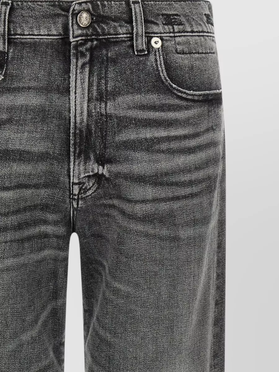 R13 Denim Straight Leg Jeans