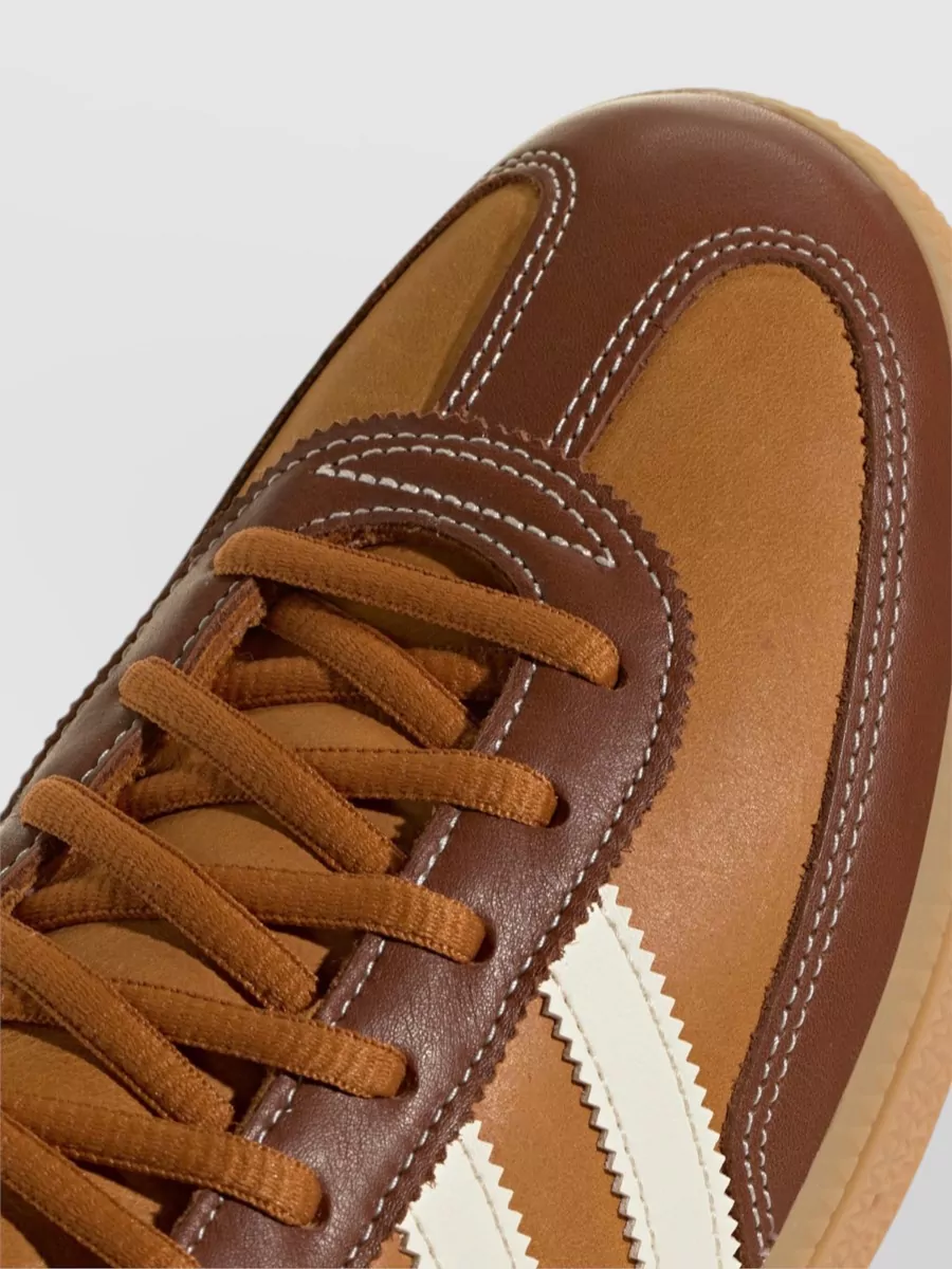 Adidas Leather Lace-Up Sneakers