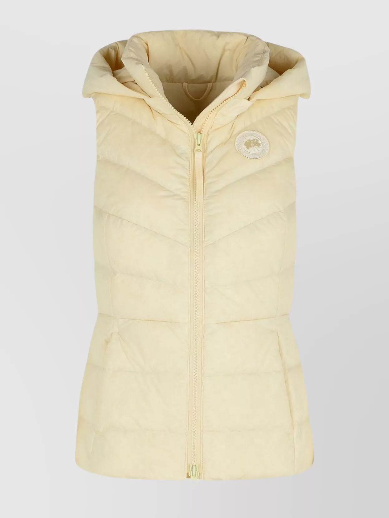 Canada Goose Yogurt Polyamide Blend Vest Women In Yellow
