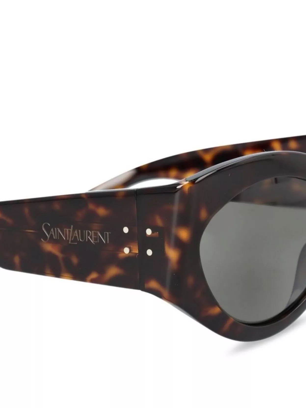 Saint Laurent Cat Eye Sunglasses Geometric Frame