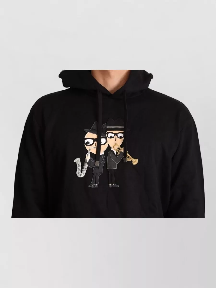 Dolce&Gabbana Cotton Printed Sweatshirt