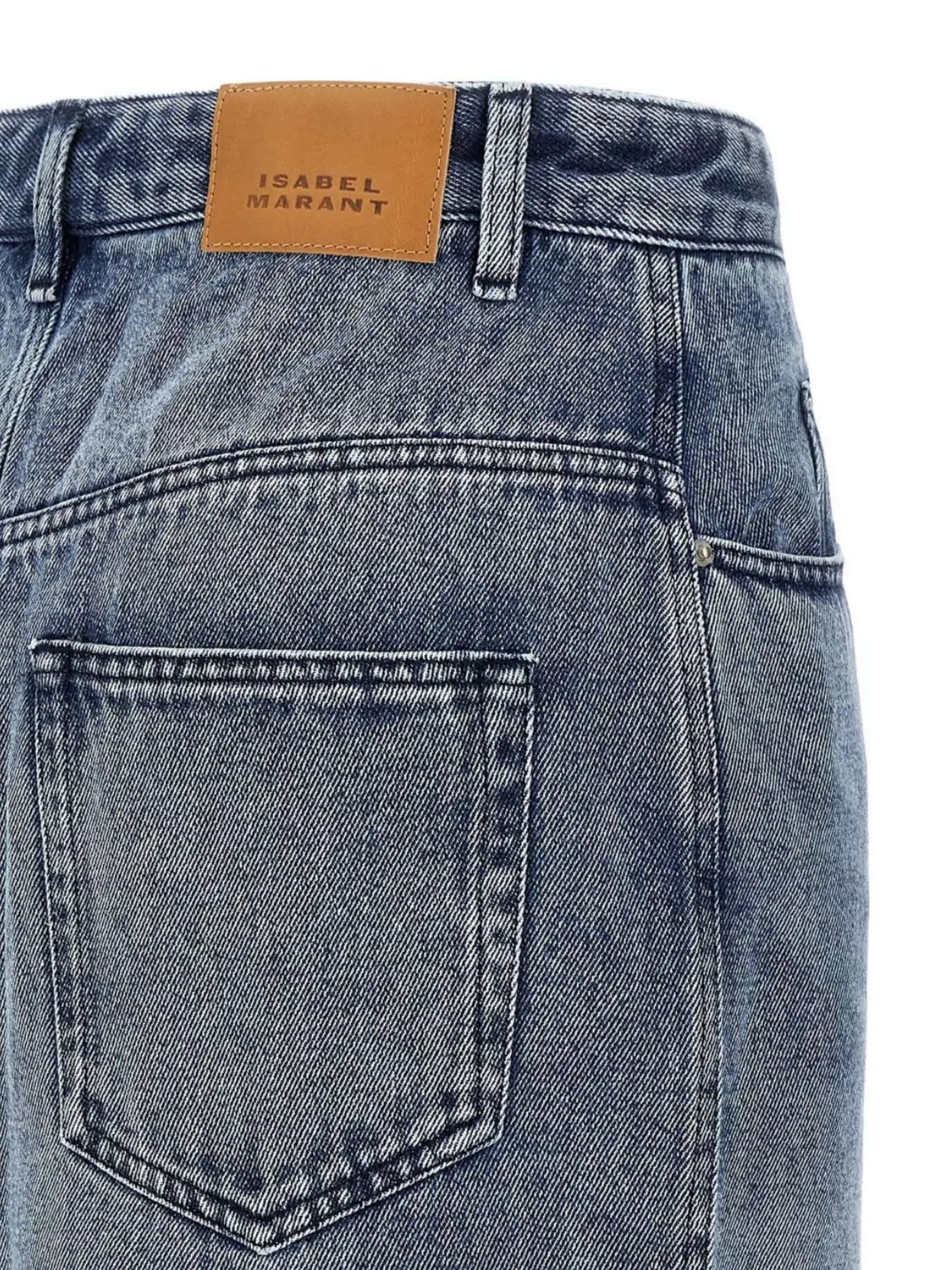 Isabel Marant 'pocketed Belt Loops Skirt'