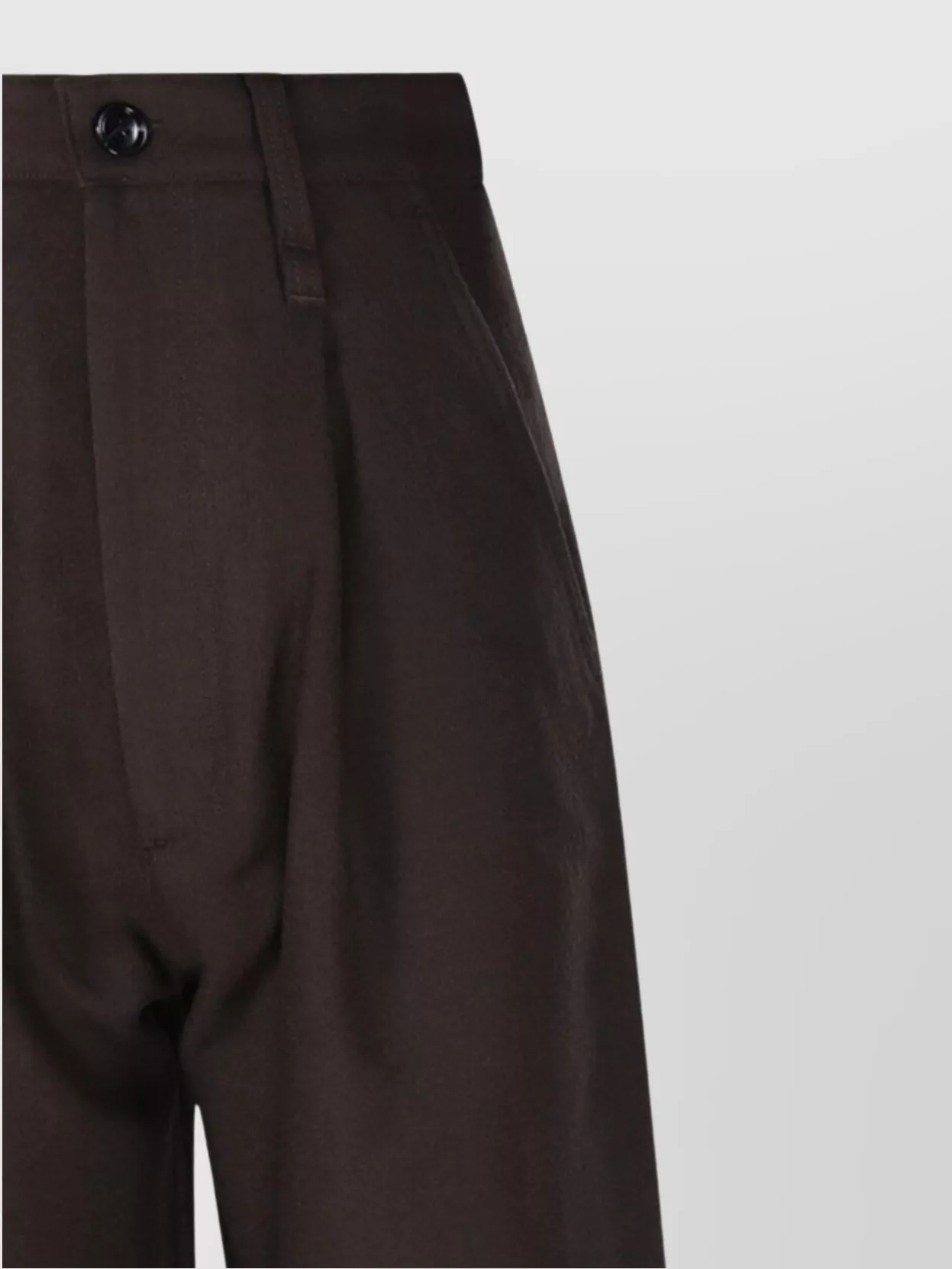Ami Alexandre Mattiussi Wide Legged Pinstripe Trousers With