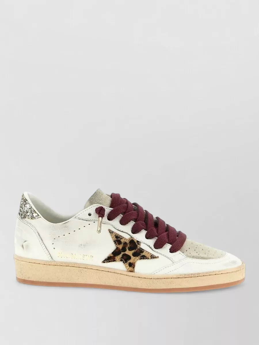 Golden Goose Leather Low-Top Sneakers