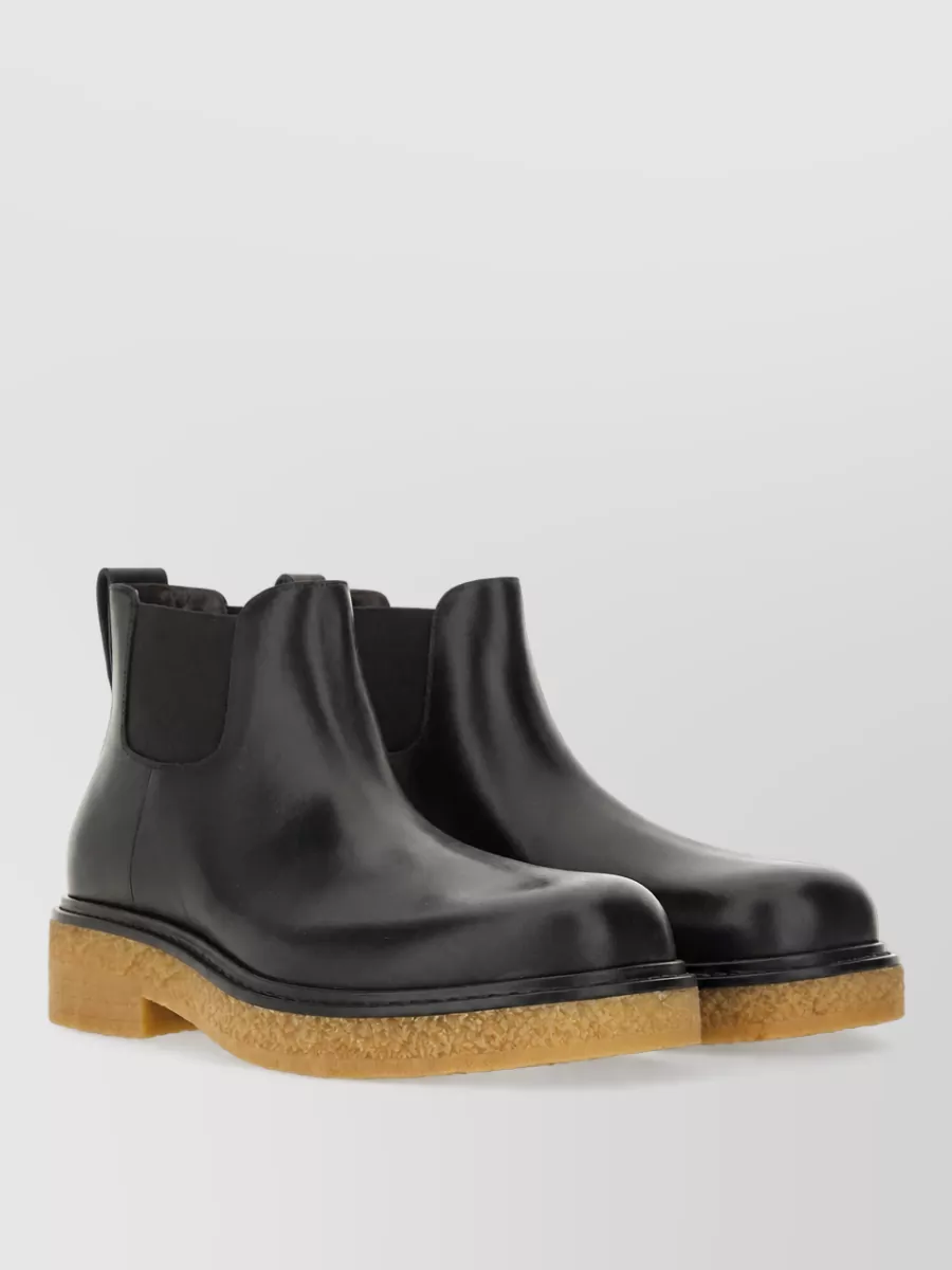 Bottega Veneta Leather Chelsea Boots