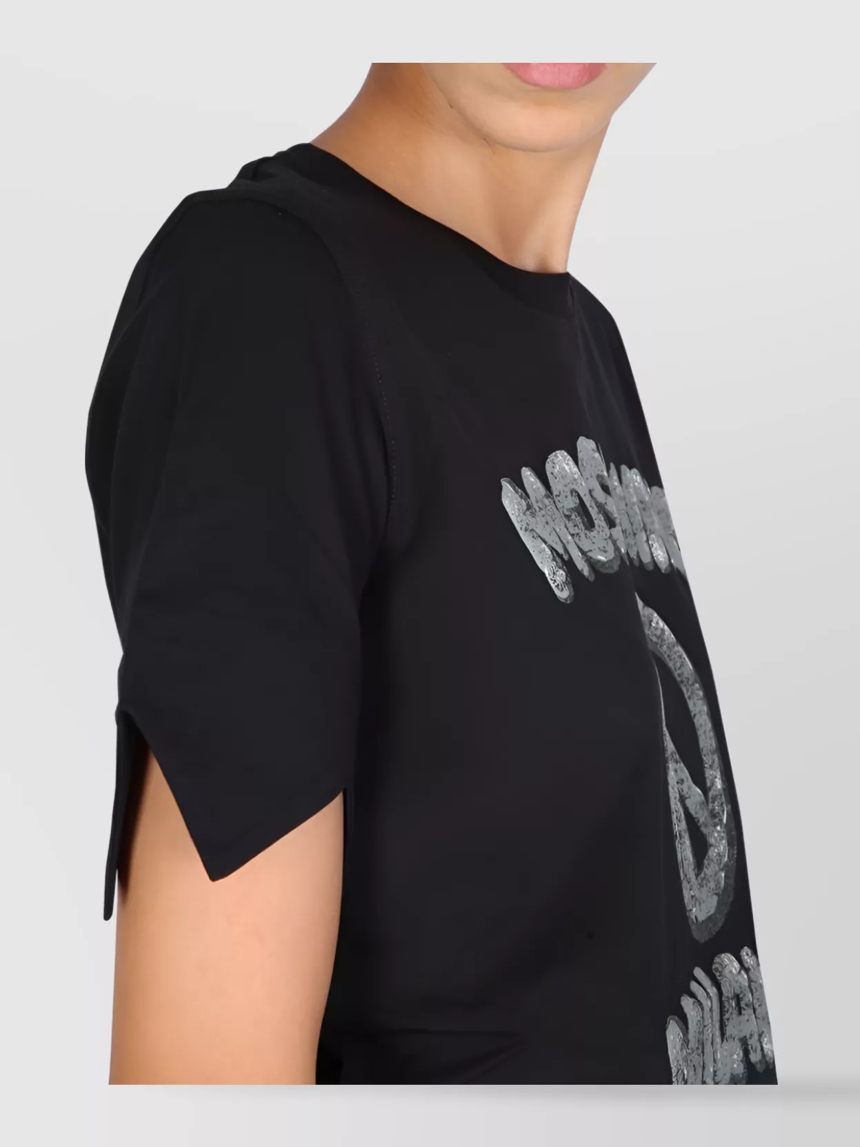 Moschino Printed Cotton T-Shirt