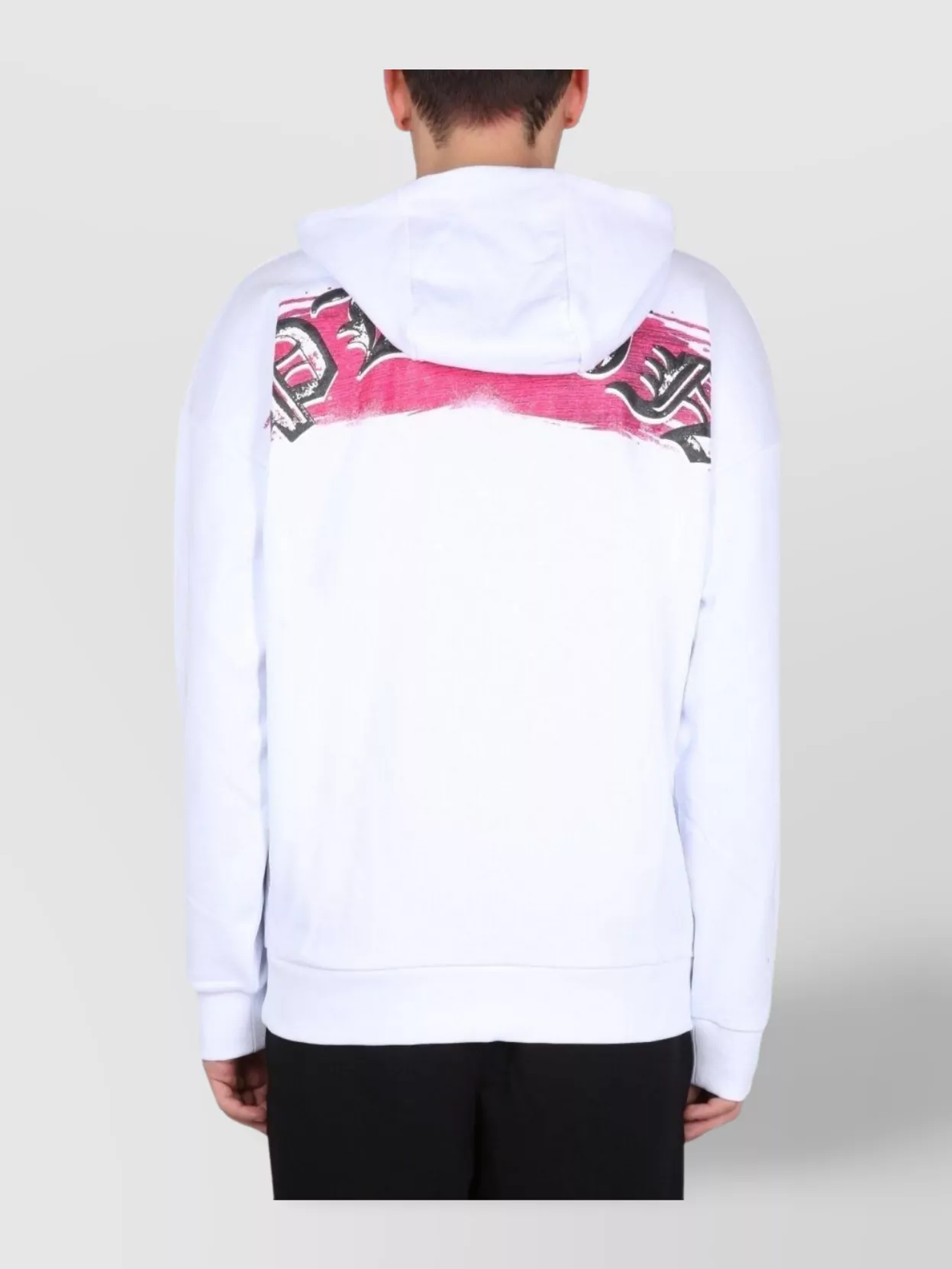 Philipp Plein Graphic Print Hooded Sweater