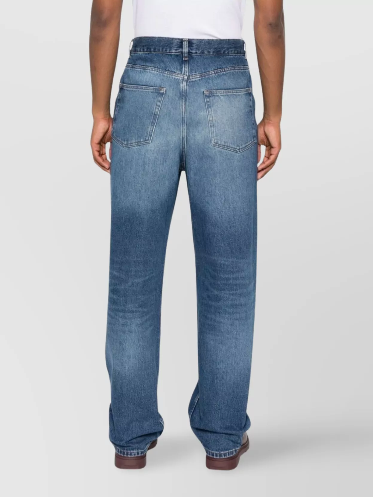 Apc A.p.c. Mens Achille Straight-leg Stonewashed Jeans In Blue
