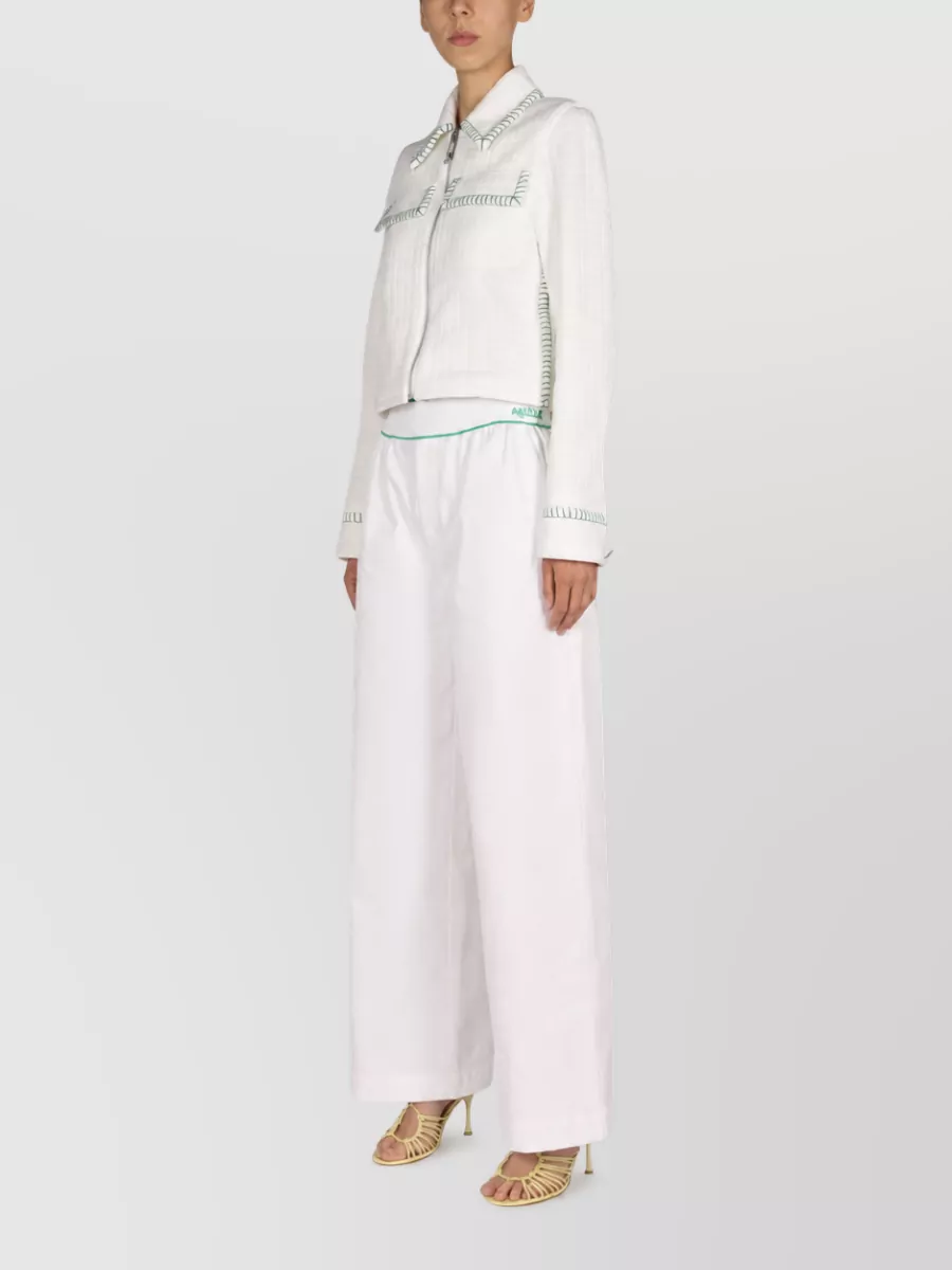 Bottega Veneta Cotton Wide-Leg Trousers