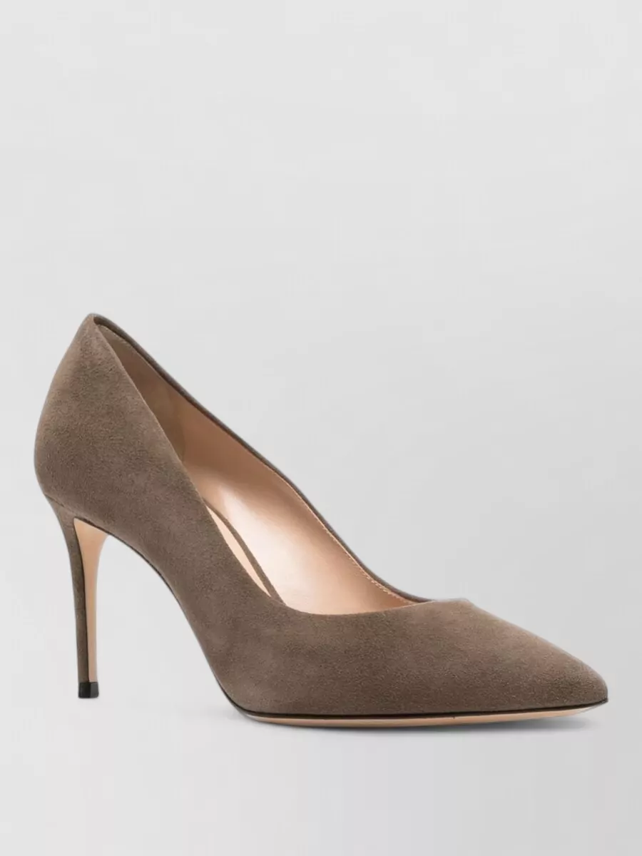 Casadei suede high heel pumps