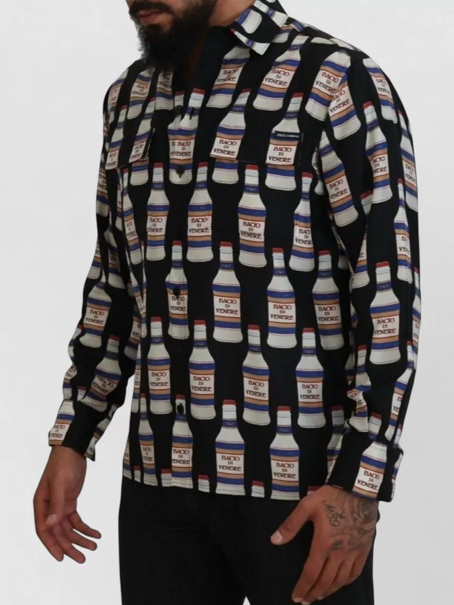 Dolce&Gabbana Silk Printed Shirt