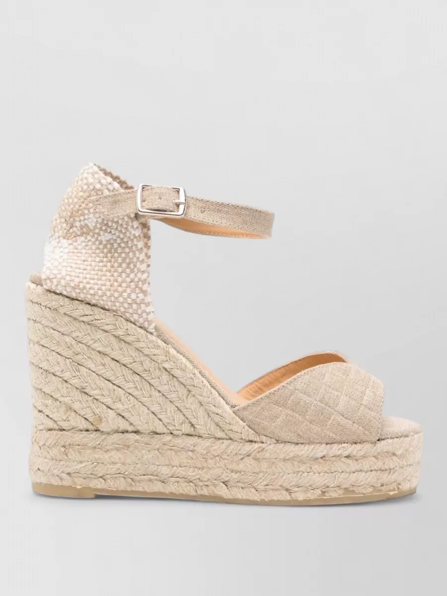 Castaner Ankle-Strap Platform Espadrilles