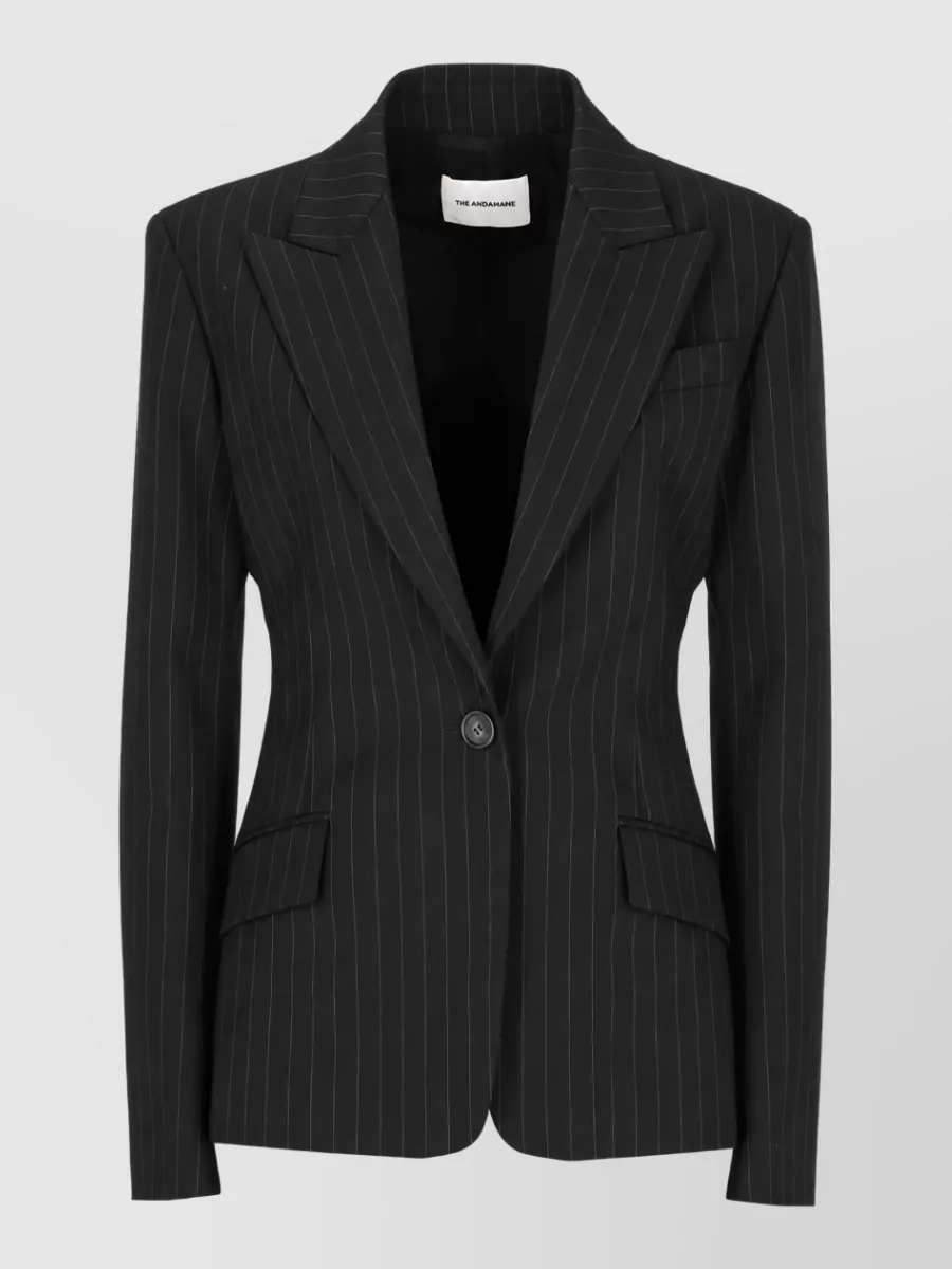 The Andamane Pinstriped blazer