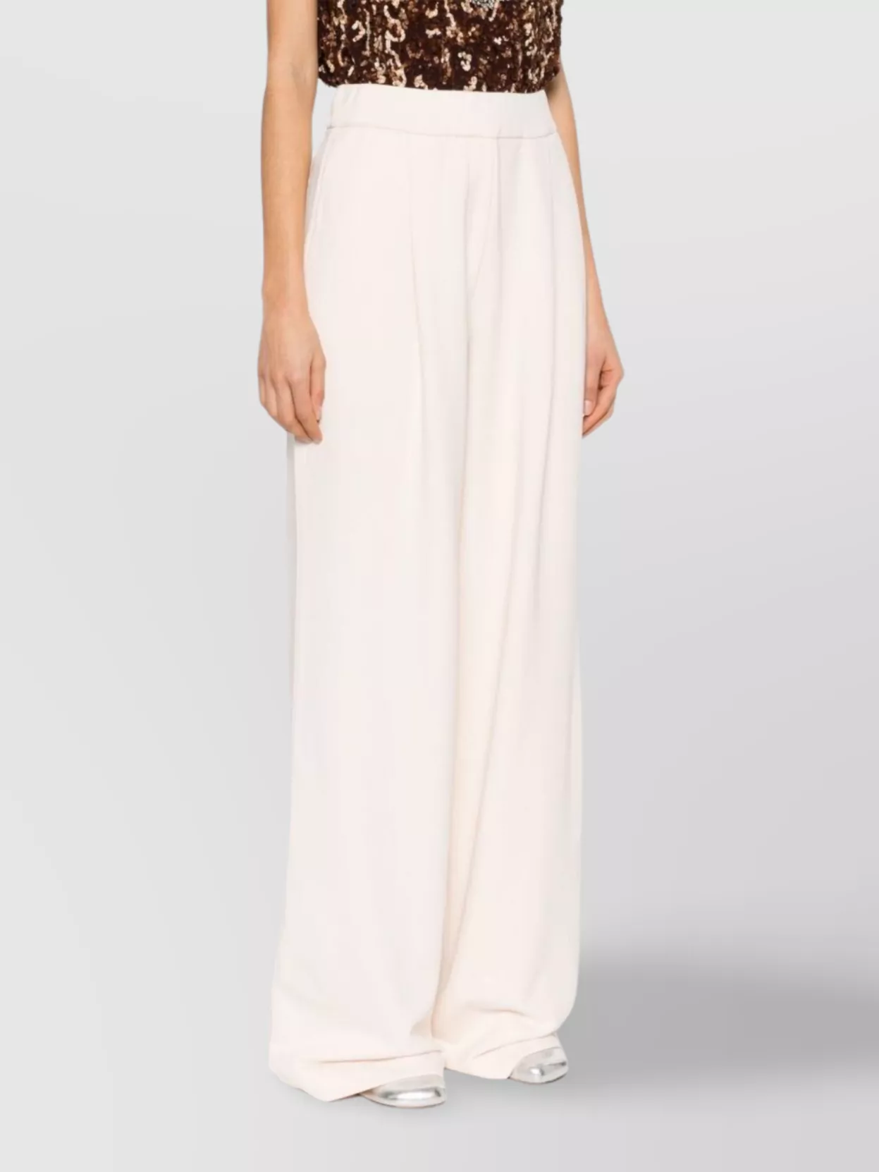 Dries Van Noten High Waist Pleated Front Wide-leg Trousers
