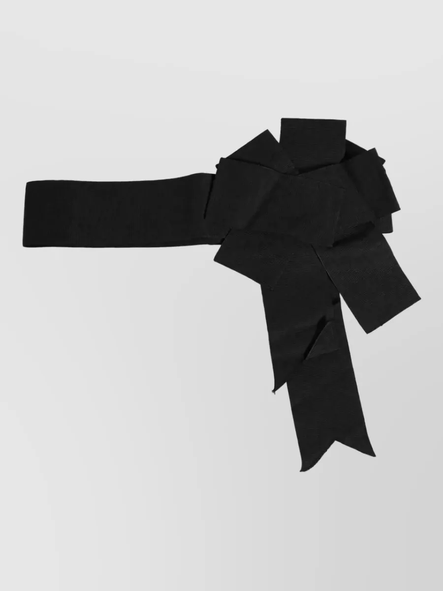 Dolce&Gabbana cotton wrap tie belt