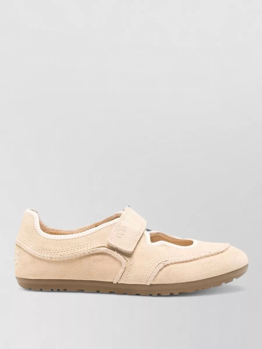 Ugg Leather Mary Jane Ballet Flats