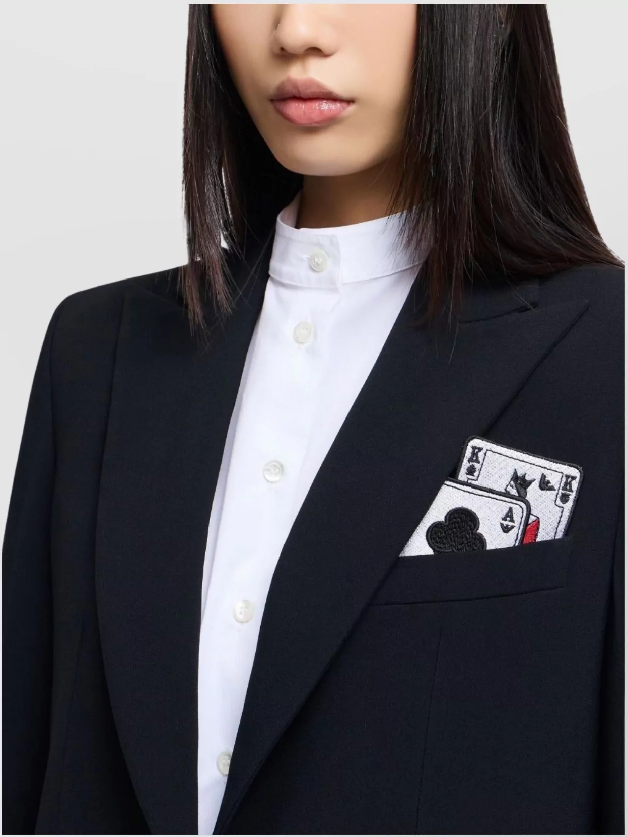 Emporio Armani Tailored Single-Breasted Jacket With Notched Lapel