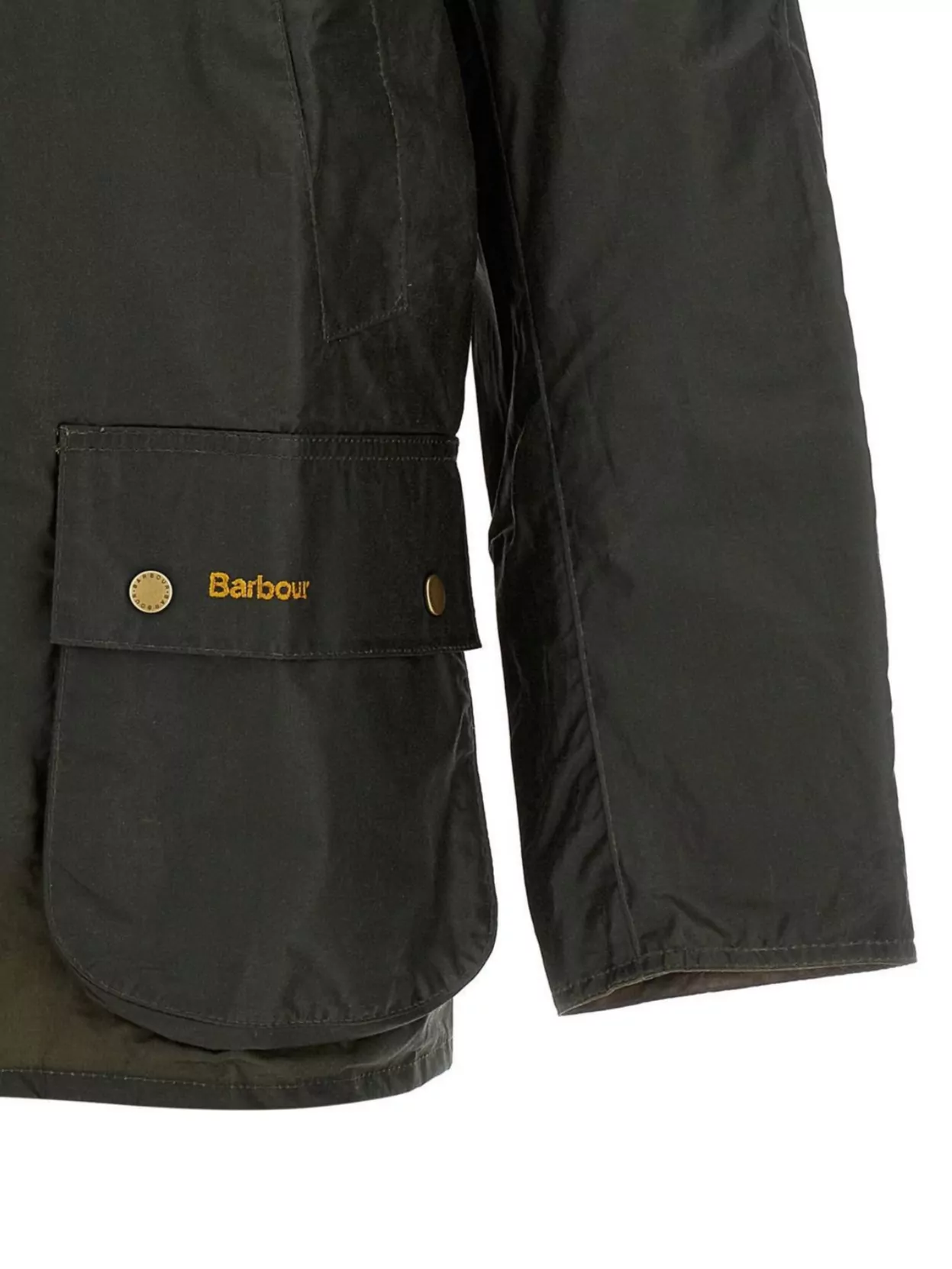BARBOUR COLLAR CORDUROY JACKET POCKETS SLEEVES