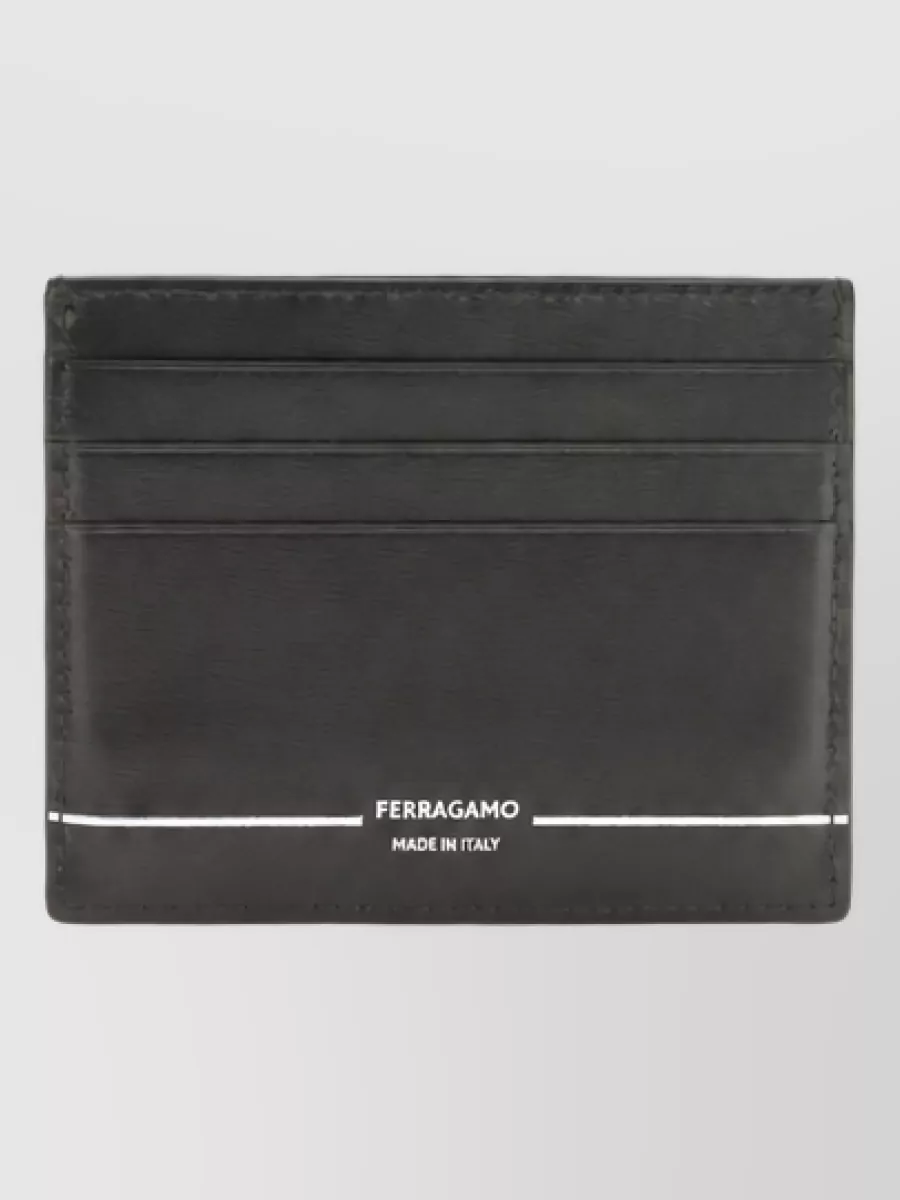 Ferragamo leather card holder